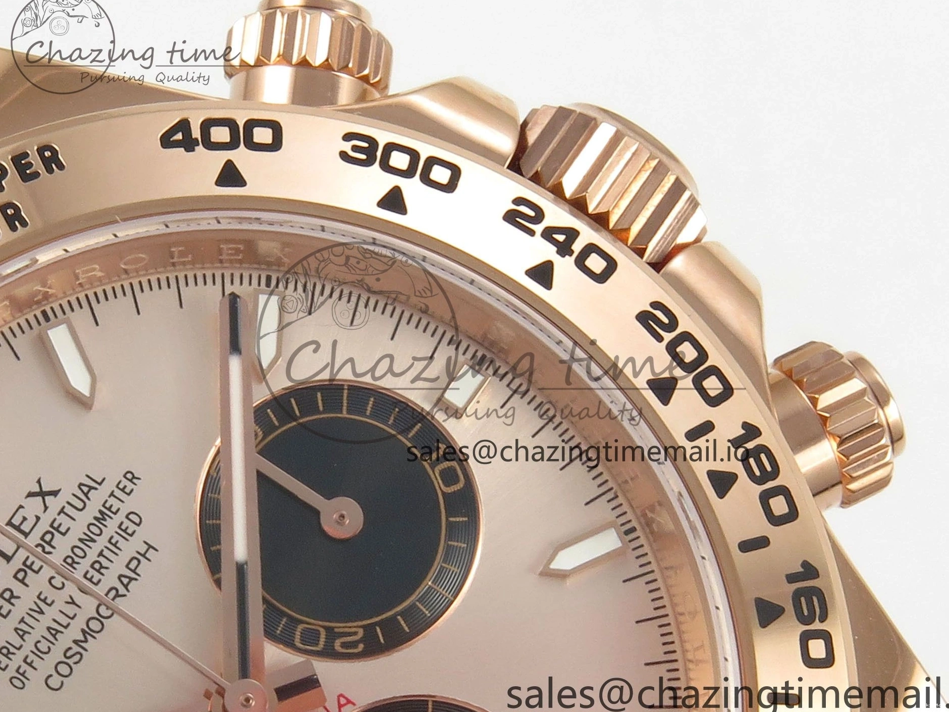 Bracelet Stick Dial 1:1 Black RG APSF Markers RG Best Daytona Edition 904L 126505 RG On SH4131 1229